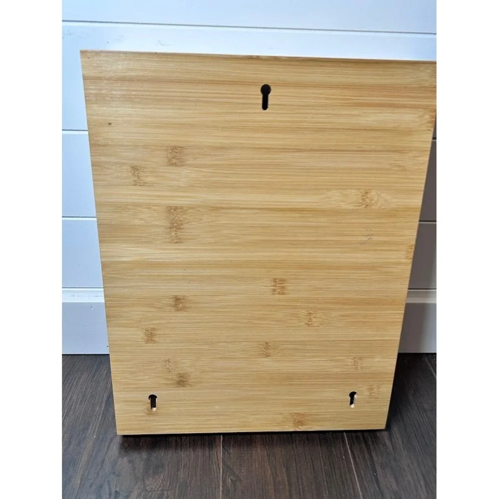 Bamboo Kitchen Wrap Organizer Foil Plastic Sandwich Quart‎ Gallon Storage